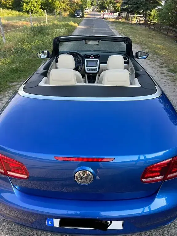 Gebraucht VW Eos 160 PS (117 kW) 2011 Blau Cabrio