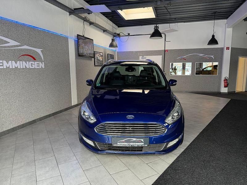 Gebraucht Ford Galaxy Titanium 179 PS (131 kW) 2015 Indicblau metallic Van / Kleinbus