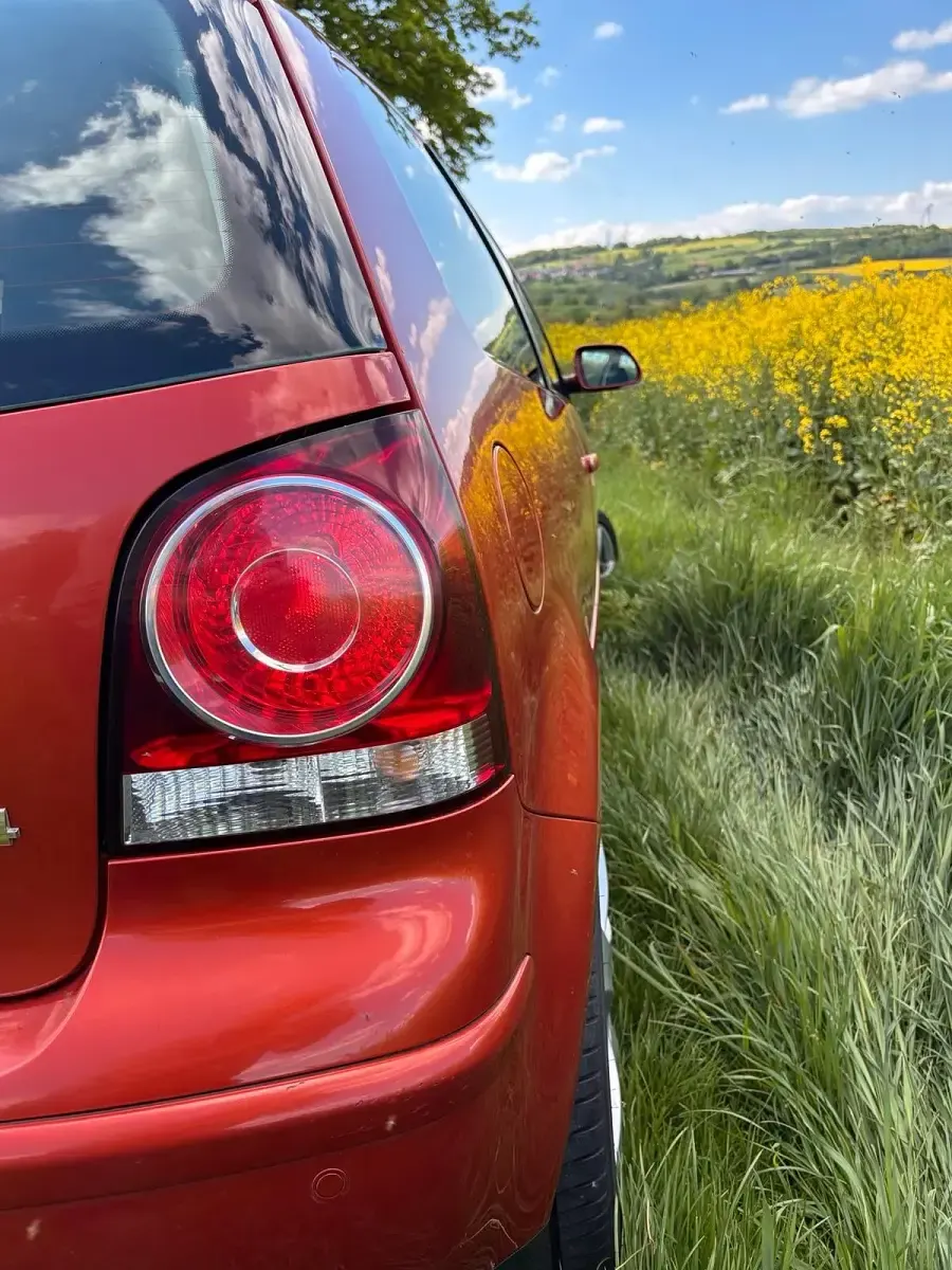 Second-hand VW Polo Goal 80 CP (58 kW) 2006 Portocaliu Hatchback