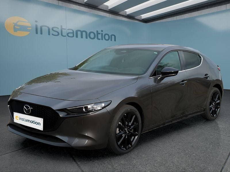 Grau Neu 2025 Mazda 3 Limousine | 26.749 € - Bild 1/4