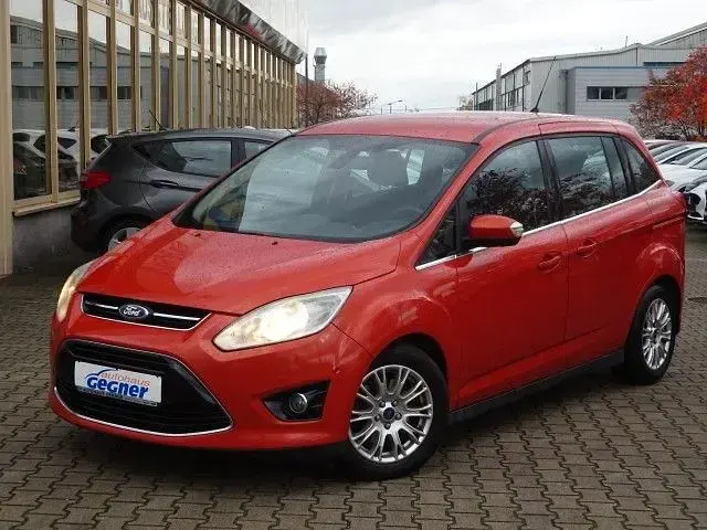 Gebraucht Ford Grand C-Max Titanium 150 PS (110 kW) 2011 Rot Van / Kleinbus