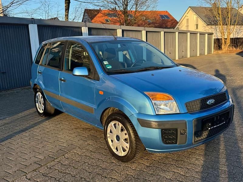 Gebraucht Ford Fusion Style 80 PS (58 kW) 2009 Visionblau Kleinwagen