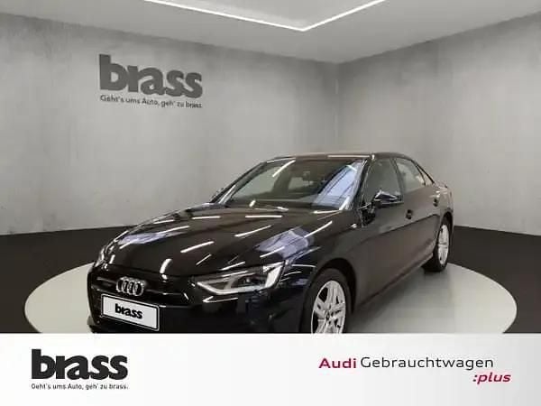 Mythosschwarz metallic Gebraucht 2024 Audi A4 Advanced Limousine | 32.600 € (Guter Preis) - Bild 1/4