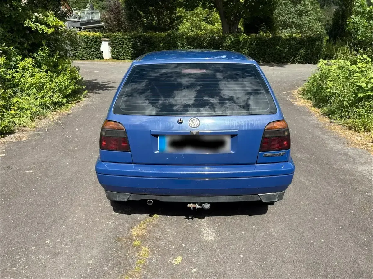 Gebraucht VW Golf III Edition 75 PS (55 kW) 1997 Blau Kleinwagen