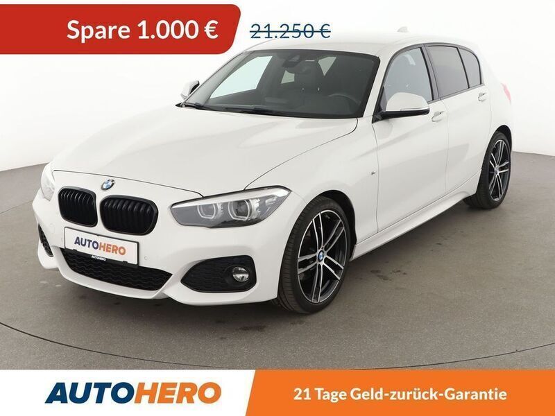 Weiß Gebraucht 2018 BMW 120 M Sport Kleinwagen | 19.740 € (Fairer Preis) - Bild 1/3