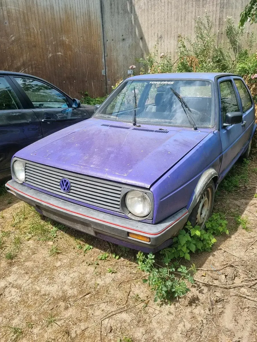 Gebraucht VW Golf II 54 PS (39 kW) 1991 Violet Kleinwagen