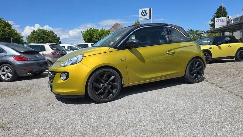 Gelb Gebraucht 2016 Opel Adam Open Air Kleinwagen | 7.600 € (Guter Preis) - Bild 1/4