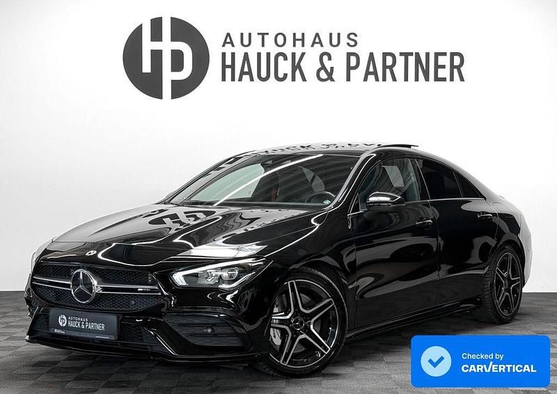 Schwarz Gebraucht 2021 Mercedes CLA35 AMG AMG Limousine | 39.990 € (Fairer Preis) - Bild 1/4