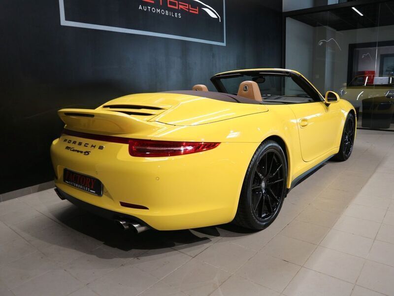 Gebraucht Porsche 991 400 PS (294 kW) 2014 Gelb Cabrio