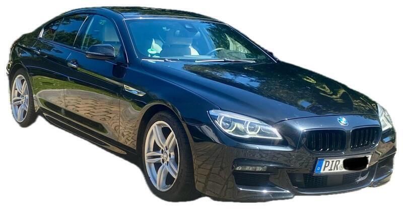 Schwarz Gebraucht 2015 BMW 640 Grand Coupé M Sport Limousine | 26.500 € - Bild 1/4
