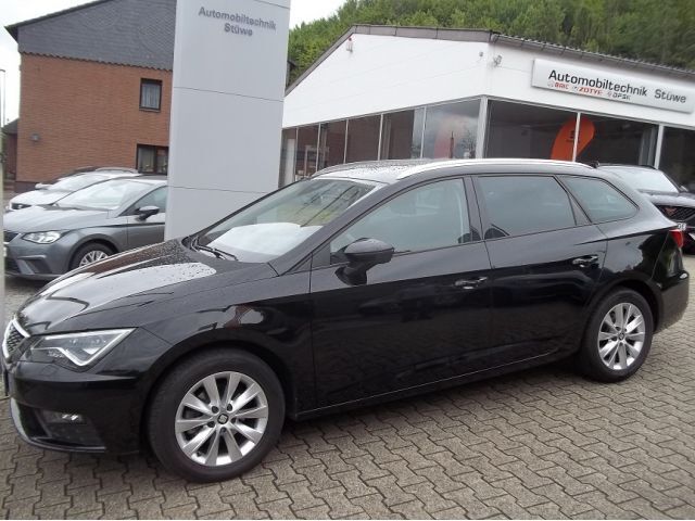 Gebraucht Seat Leon Style 110 PS (80 kW) 2018 Schwarz (metallic) Kombi