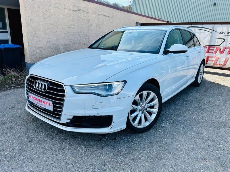 Weiß Gebraucht 2015 Audi A6 Comfort Kombi | 15.200 € (Guter Preis) - Bild 1/4