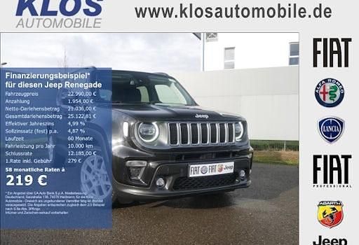 Schwarz Gebraucht 2023 Jeep Renegade Limited SUV | 22.990 € (Fairer Preis) - Bild 1/4