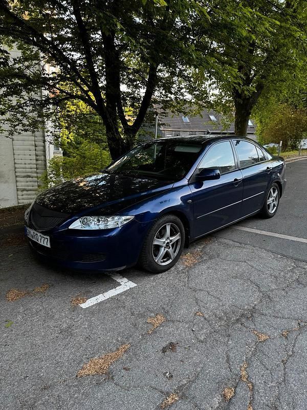 Blau Gebraucht 2003 Mazda 6 Limousine | 866 € (Guter Preis) - Bild 1/4
