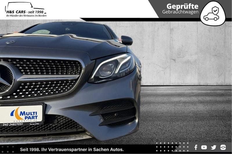 Gebraucht Mercedes E220 AMG 194 PS (142 kW) 2018 Grau Coupé
