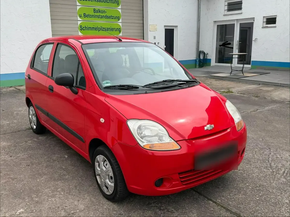 Gebraucht Chevrolet Matiz 2008 Rot Kleinwagen