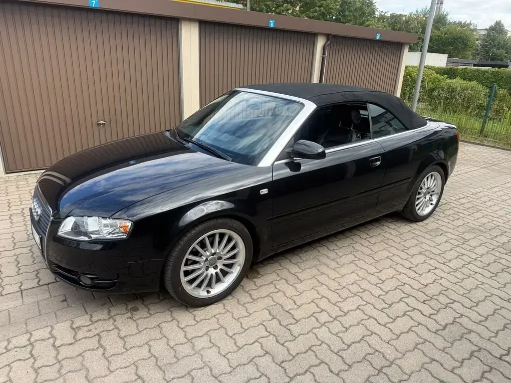 Gebraucht Audi A4 Cabriolet 163 PS (119 kW) 2008 Schwarz Cabrio