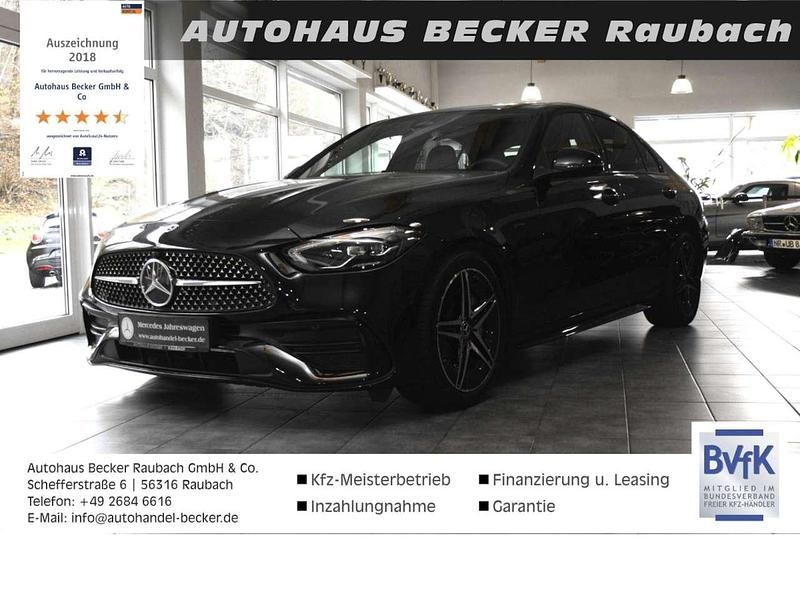 Gebraucht Mercedes C180 AMG 170 PS (125 kW) 2024 Obsidanschwarzmetallic Limousine