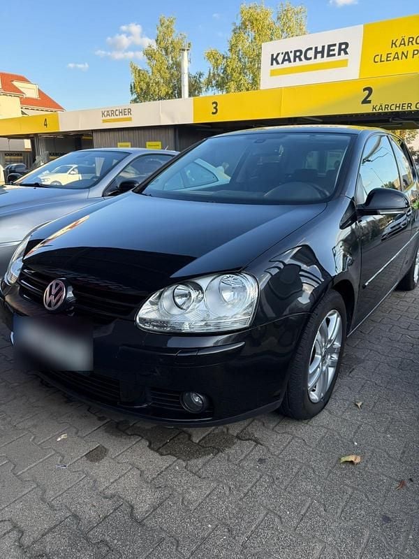 Schwarz Gebraucht 2008 VW Golf V Kleinwagen | 3.999 € (Fairer Preis) - Bild 1/4