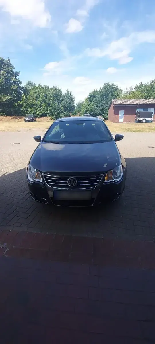 Gebraucht VW Eos 140 PS (102 kW) 2010 Schwarz Cabrio