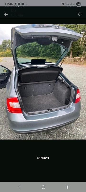 Gebraucht Skoda Rapid 108 PS (79 kW) 2013 Grau Kleinwagen