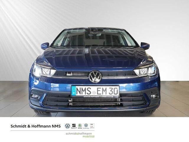 Gebraucht VW Polo Move 95 PS (69 kW) 2023 Reef blue (blau) Kleinwagen