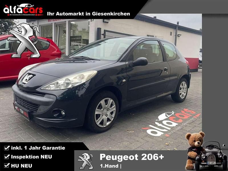 Gebraucht Peugeot 206+ Basis 60 PS (44 kW) 2009 Schwarz Kleinwagen
