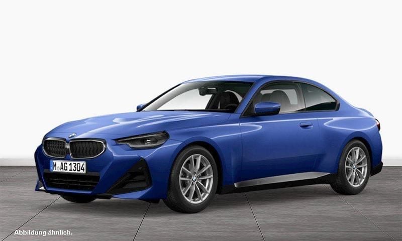 Blau Gebraucht 2024 BMW 218 Shadowline Coupé | 36.409 € (Etwas zu teuer) - Bild 1/3