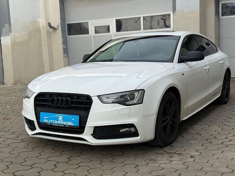 Weiß Gebraucht 2014 Audi A5 Sportback Advanced Limousine | 13.900 € (Guter Preis) - Bild 1/4