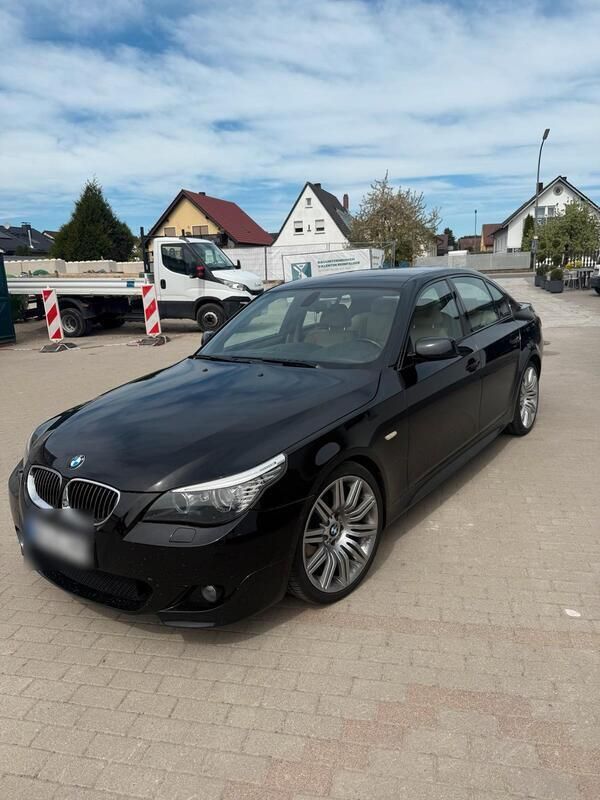 Schwarz Gebraucht 2007 BMW 525 M Sport Limousine | 6.500 € (Etwas zu teuer) - Bild 1/4