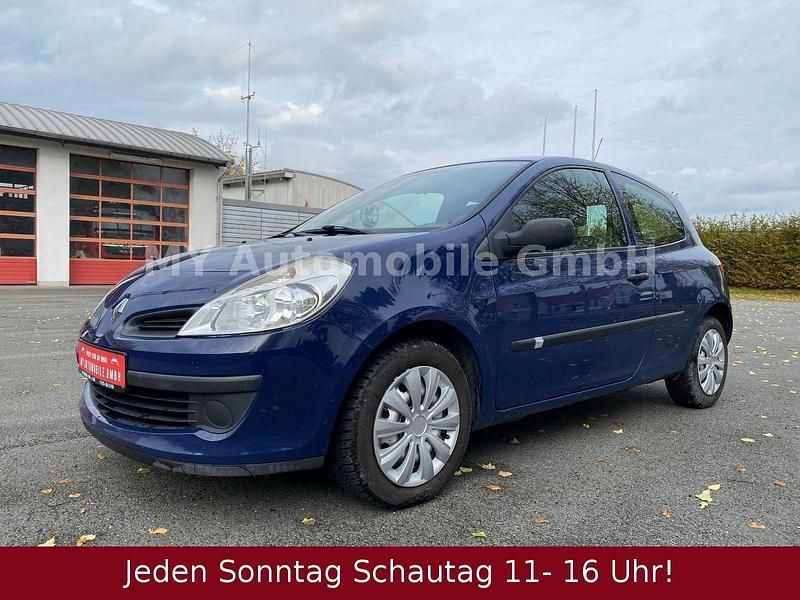 Gebraucht Renault Clio III Authentique 65 PS (47 kW) 2007 Blau Kleinwagen