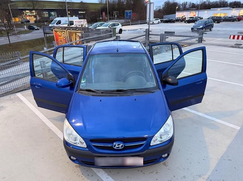 Gebraucht Hyundai Getz 67 PS (49 kW) 2007 Blau Kleinwagen