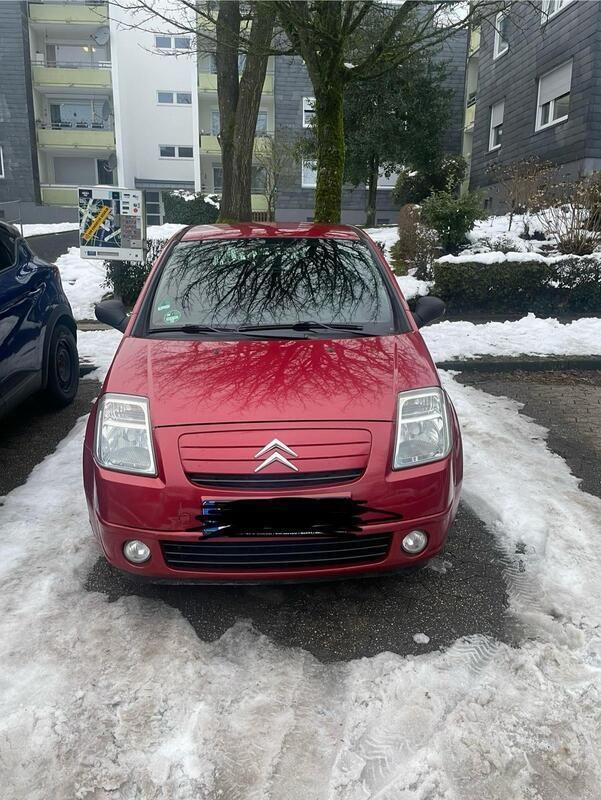 Rot Gebraucht 2006 Citroën C2 Kleinwagen | 1.800 € (Fairer Preis) - Bild 1/4