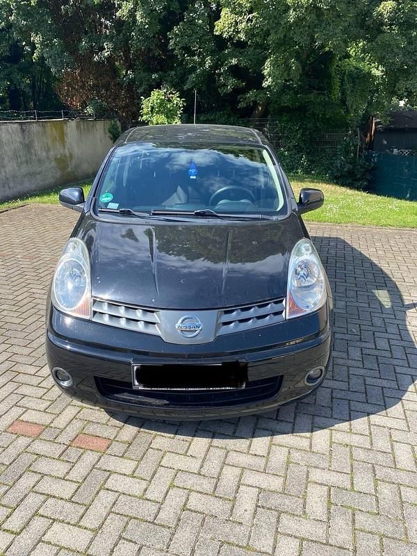 Gebraucht Nissan Note Acenta 86 PS (63 kW) 2008 Schwarz Kleinwagen