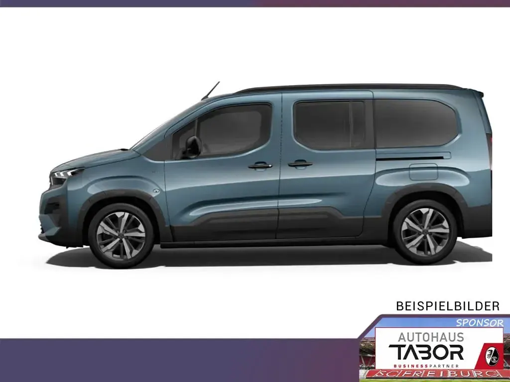 Neu Peugeot Rifter GT 131 PS (96 kW) 2025 Blau metallic Van / Kleinbus
