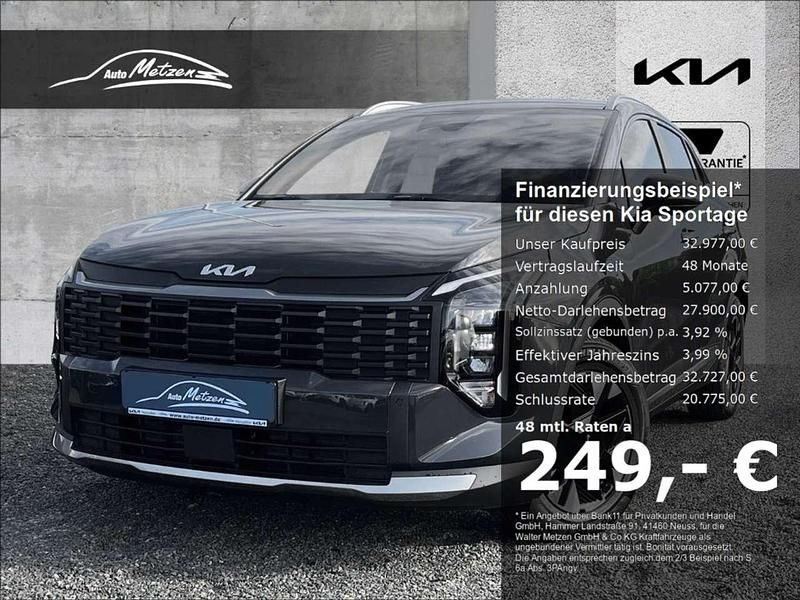 Schwarz Gebraucht 2025 Kia Sportage Vision SUV | 32.977 € (Superpreis) - Bild 1/4