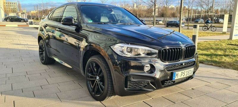 Schwarz Gebraucht 2015 BMW X6 M50 Performance SUV | 34.900 € - Bild 1/4