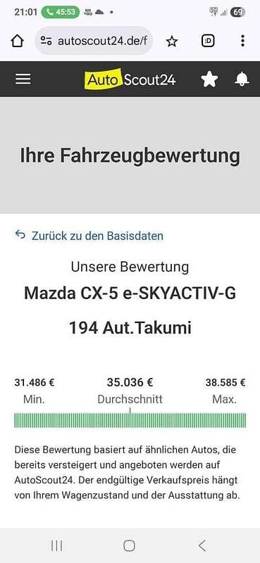 Gebraucht 2023 Mazda CX-5 Takumi-Line SUV | 35.999 € (Guter Preis) - Bild 1/2