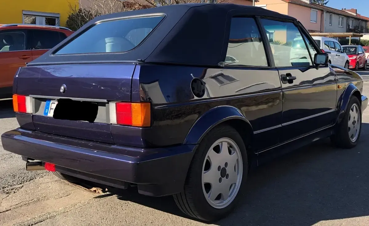 Gebraucht VW Golf Cabriolet 98 PS (72 kW) 1993 Blau Cabrio