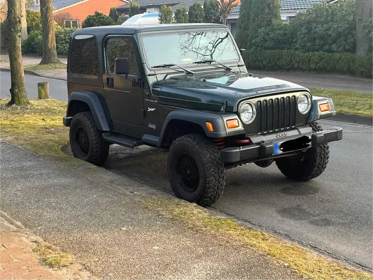 Gebraucht Jeep Wrangler 118 PS (86 kW) 1998 Grün SUV