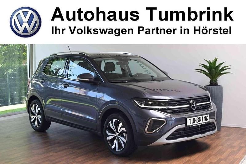 Rauchgrau metallic Gebraucht 2024 VW T-Cross R-line SUV | 29.980 € (Teuer) - Bild 1/4