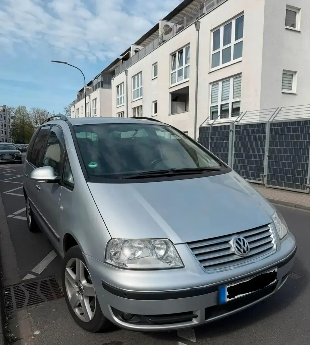 Gebraucht VW Sharan 140 PS (102 kW) 2008 Silber Van / Kleinbus