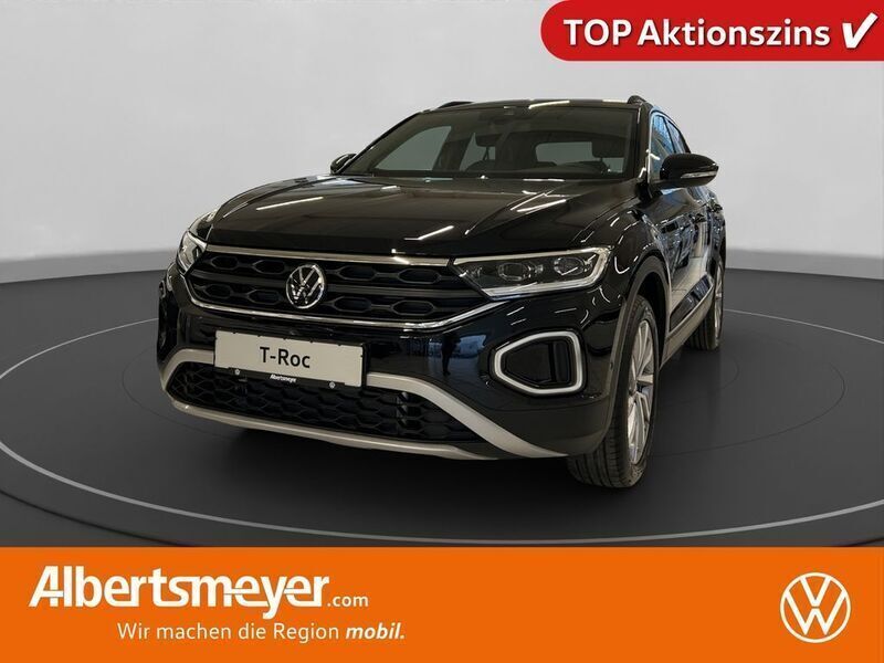Schwarz Neu 2025 VW T-Roc Goal SUV | 43.950 € (Teuer) - Bild 1/4