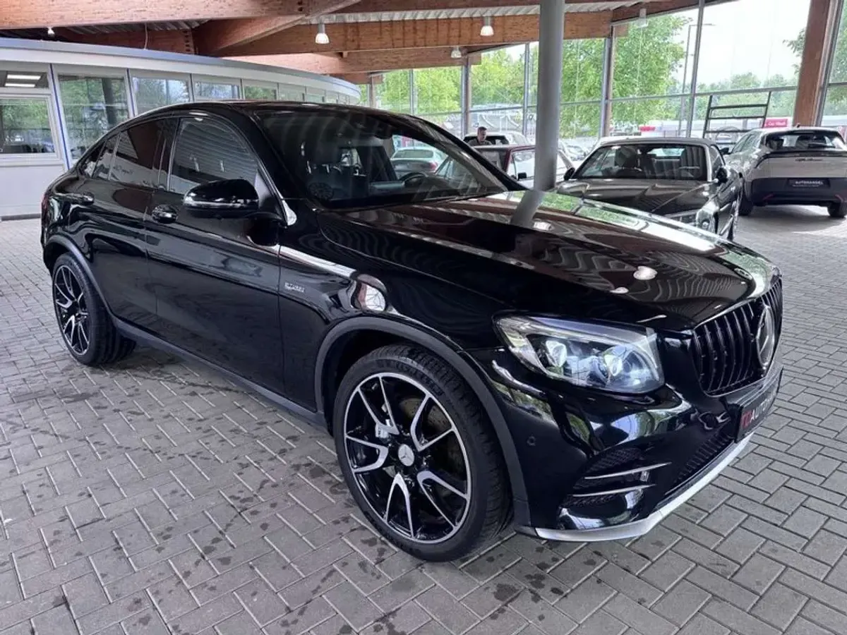 Gebraucht Mercedes GLC43 AMG AMG 367 PS (269 kW) 2018 Obsidianschwarz  lack Coupé