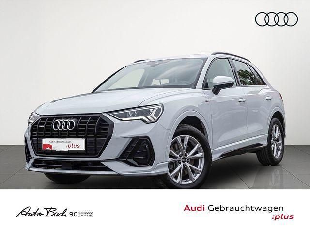 Weiß (gletscherweiß metallic) Gebraucht 2022 Audi Q3 S-Line SUV | 32.970 € (Guter Preis) - Bild 1/4