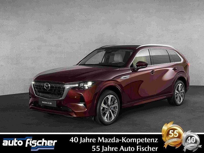 Beige Gebraucht 2025 Mazda CX-80 Homura-Line SUV | 53.990 € (Fairer Preis) - Bild 1/4