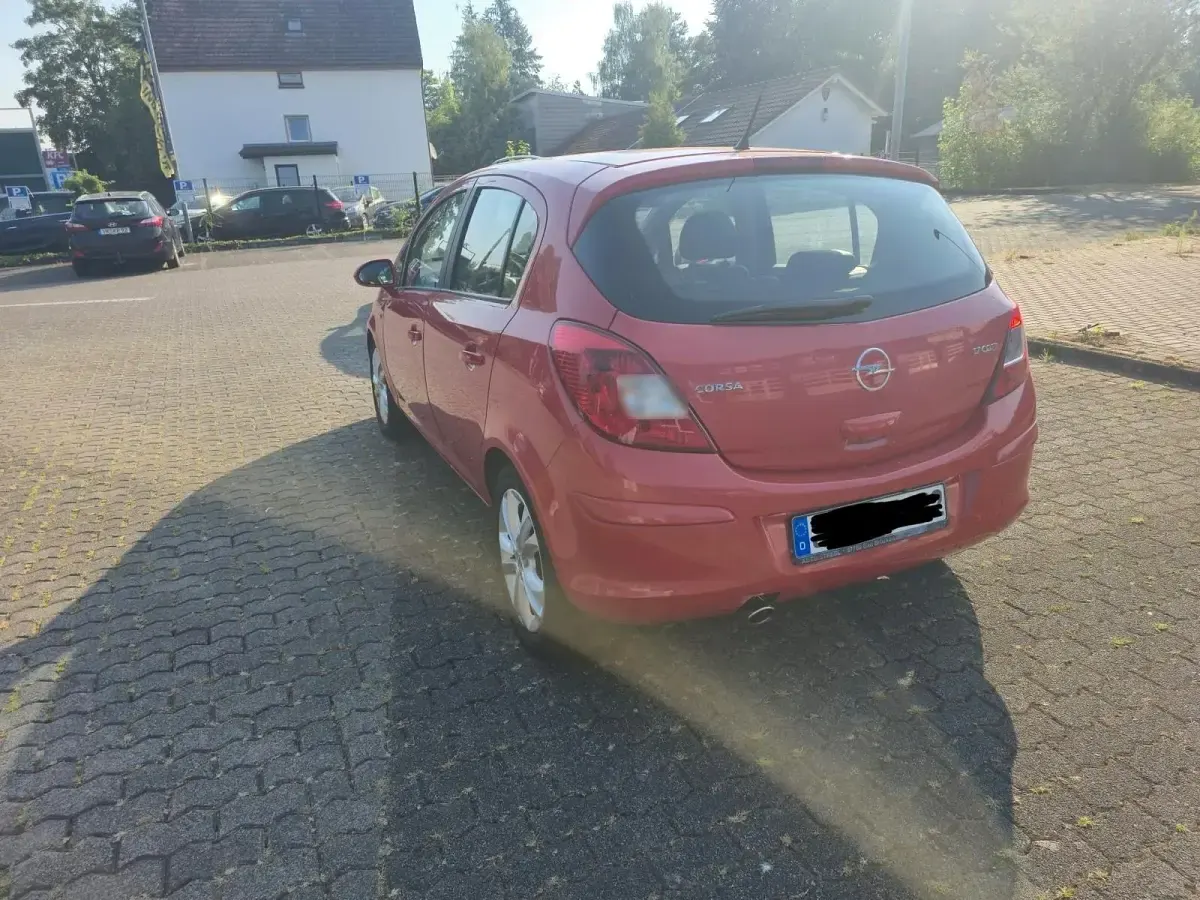 Gebraucht Opel Corsa 125 PS (91 kW) 2007 Rot Kleinwagen