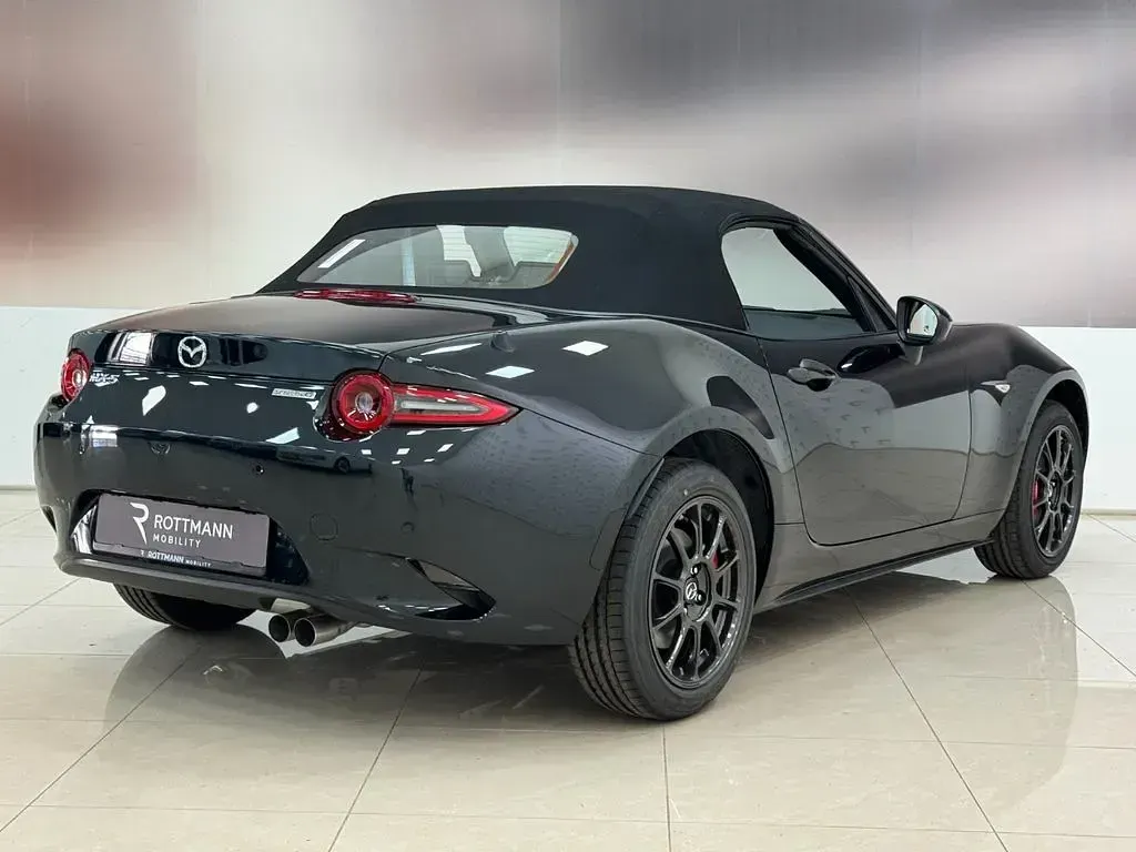 Neu Mazda MX5 Homura-Line 132 PS (97 kW) 2026 Schwarz Cabrio