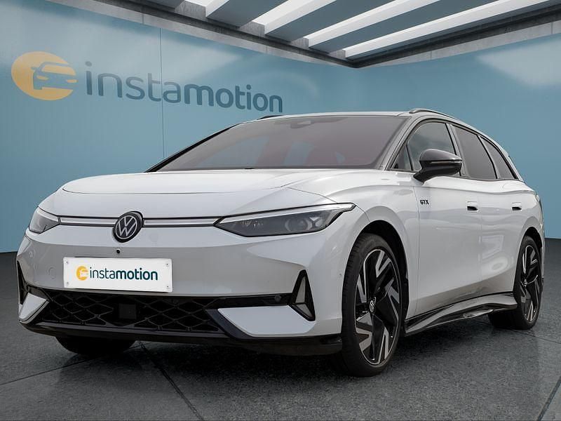 Weiß Gebraucht 2024 VW ID.7 Limousine | 53.449 € (Teuer) - Bild 1/4