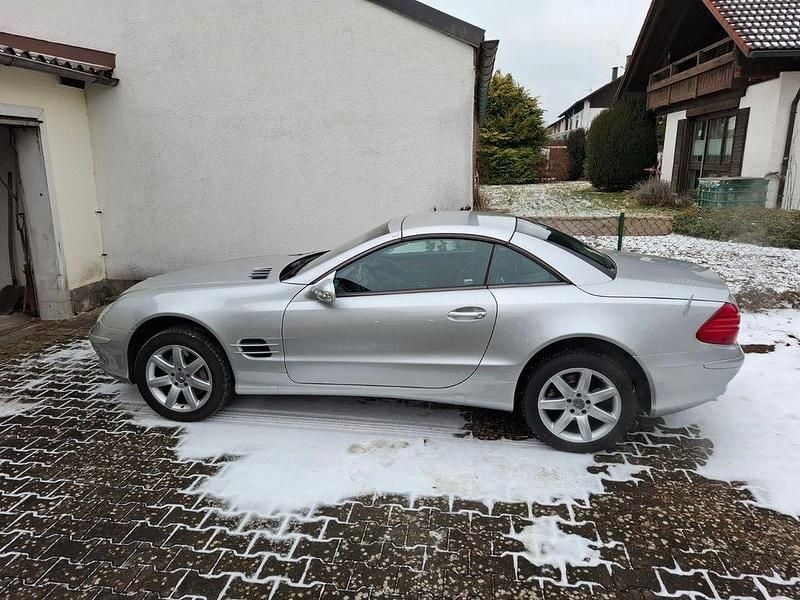 Gebraucht Mercedes SL500 306 PS (225 kW) 2003 Silber Cabrio